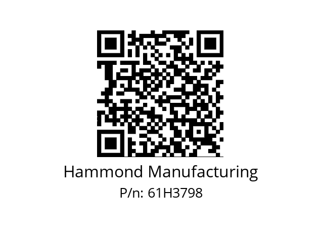   Hammond Manufacturing 61H3798