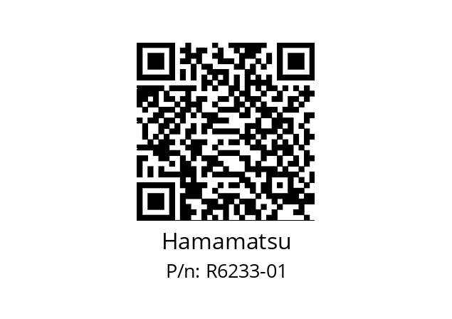   Hamamatsu R6233-01