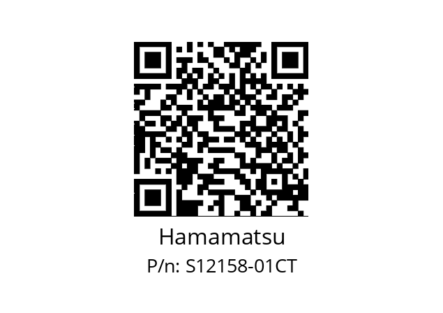   Hamamatsu S12158-01CT