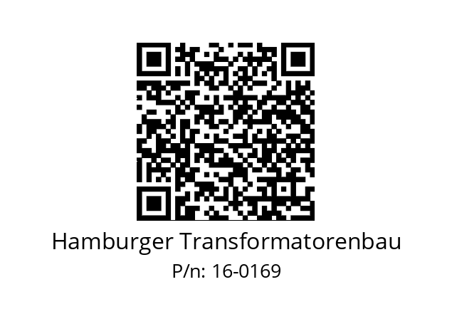   Hamburger Transformatorenbau 16-0169