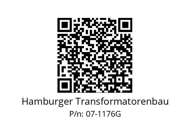   Hamburger Transformatorenbau 07-1176G