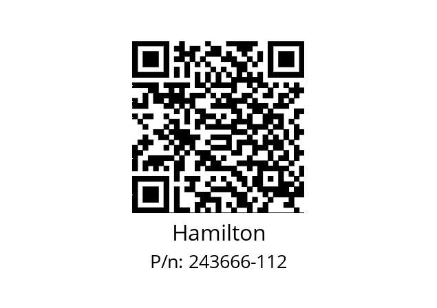   Hamilton 243666-112