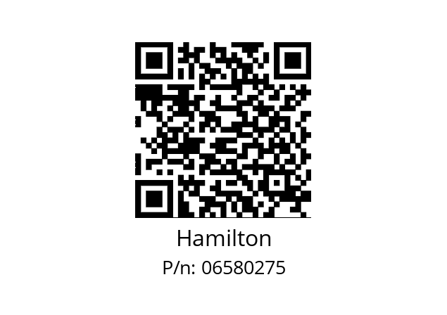   Hamilton 06580275