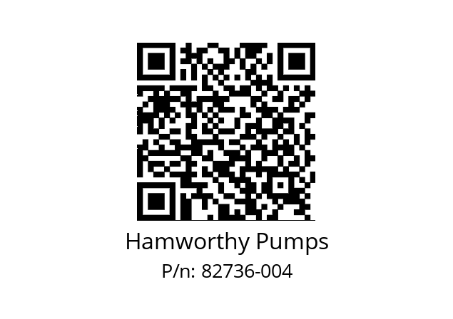   Hamworthy Pumps 82736-004