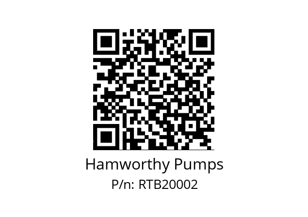   Hamworthy Pumps RTB20002