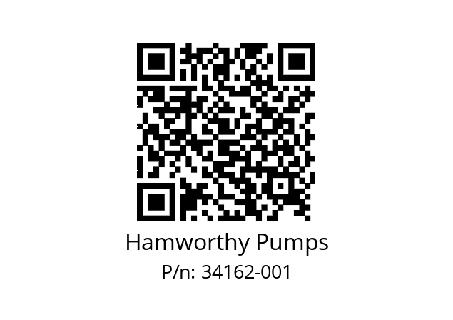   Hamworthy Pumps 34162-001