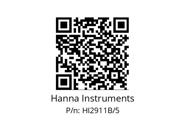   Hanna Instruments HI2911B/5