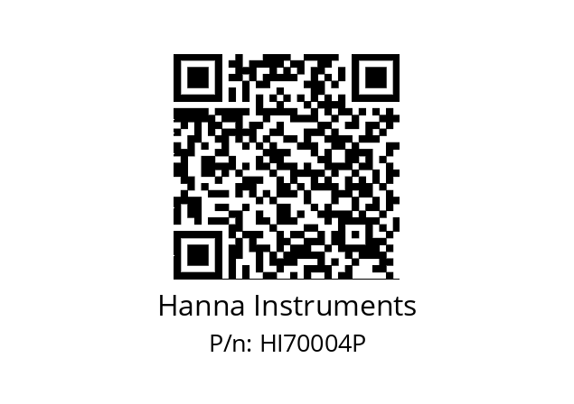   Hanna Instruments HI70004P