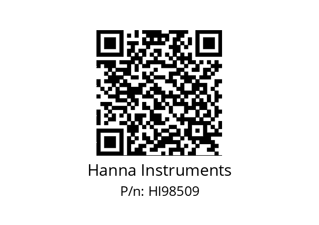   Hanna Instruments HI98509