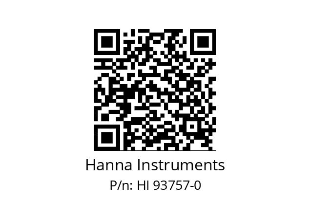   Hanna Instruments HI 93757-0