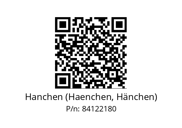   Hanchen (Haenchen, Hänchen) 84122180