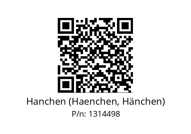   Hanchen (Haenchen, Hänchen) 1314498