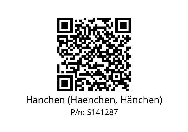   Hanchen (Haenchen, Hänchen) S141287