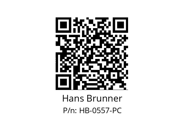   Hans Brunner HB-0557-PC