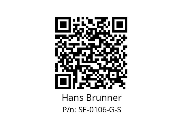   Hans Brunner SE-0106-G-S