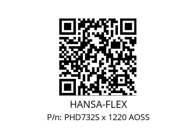   HANSA-FLEX PHD732S x 1220 AOSS