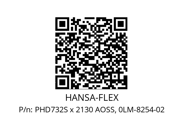   HANSA-FLEX PHD732S x 2130 AOSS, 0LM-8254-02