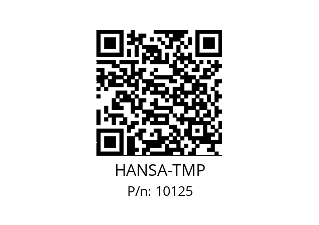   HANSA-TMP 10125