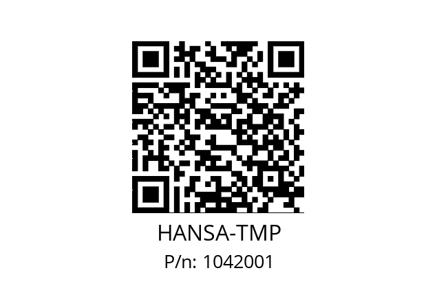   HANSA-TMP 1042001