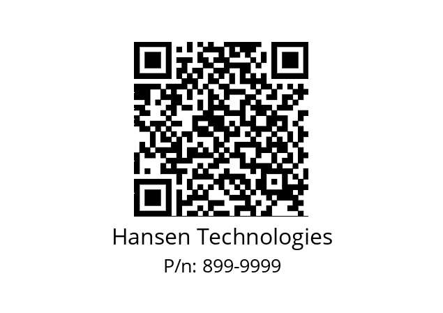   Hansen Technologies 899-9999