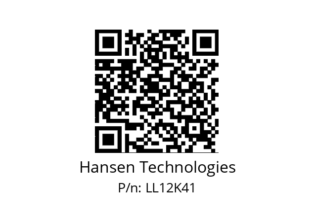   Hansen Technologies LL12K41