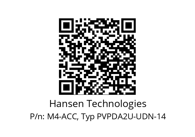   Hansen Technologies M4-ACC, Typ PVPDA2U-UDN-14