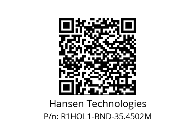   Hansen Technologies R1HOL1-BND-35.4502M