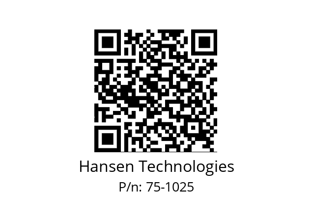   Hansen Technologies 75-1025