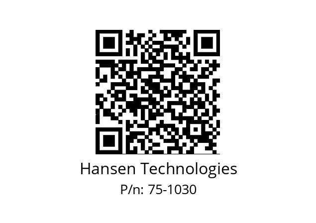   Hansen Technologies 75-1030