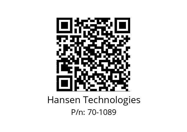   Hansen Technologies 70-1089