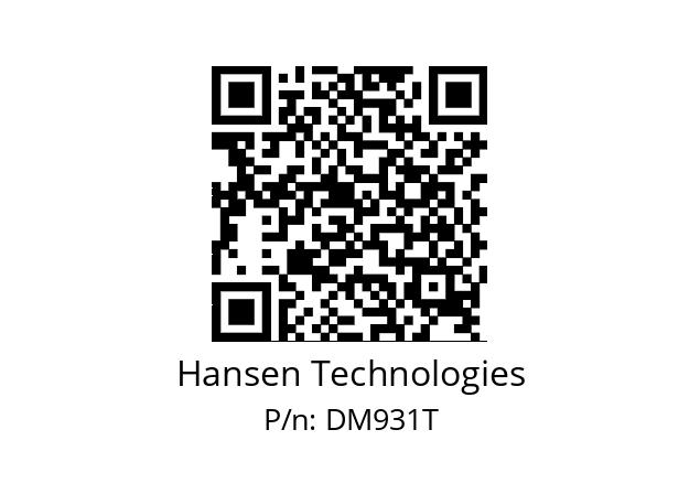   Hansen Technologies DM931T