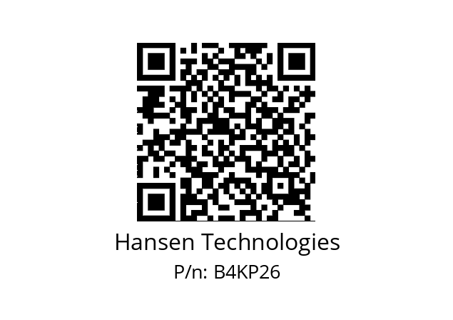   Hansen Technologies B4KP26