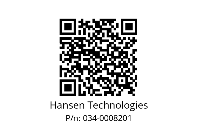   Hansen Technologies 034-0008201