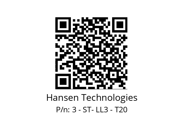   Hansen Technologies 3 - ST- LL3 - T20