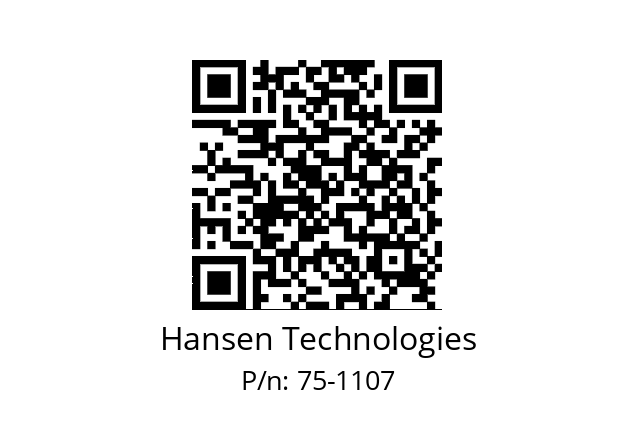   Hansen Technologies 75-1107