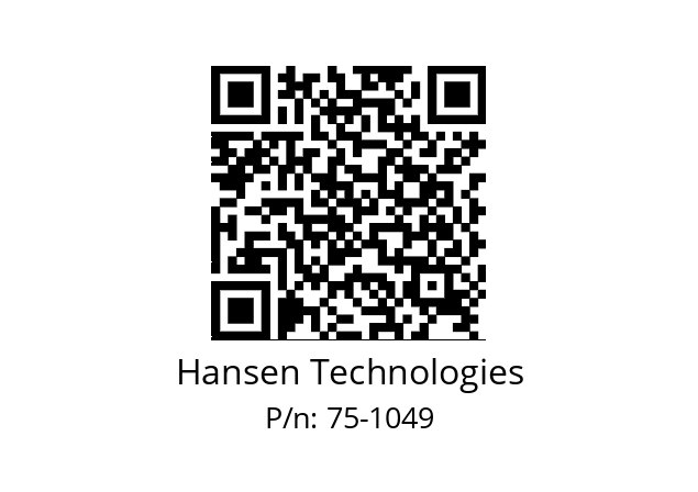   Hansen Technologies 75-1049