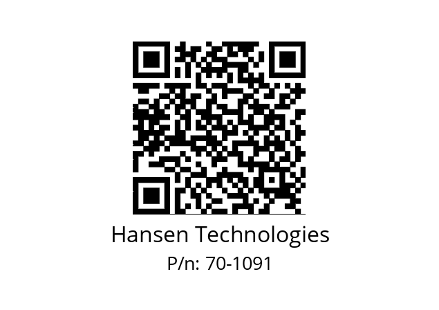   Hansen Technologies 70-1091