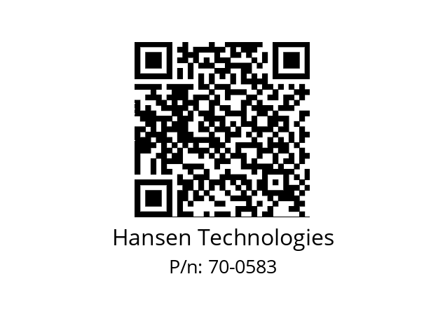   Hansen Technologies 70-0583