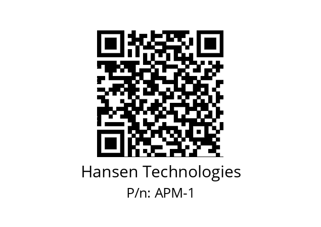   Hansen Technologies APM-1