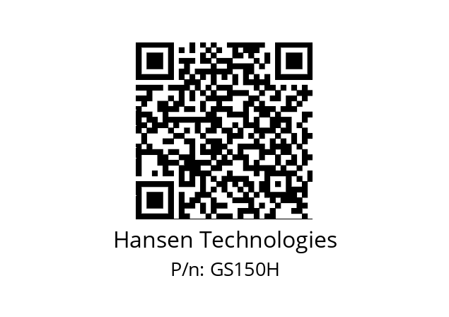   Hansen Technologies GS150H