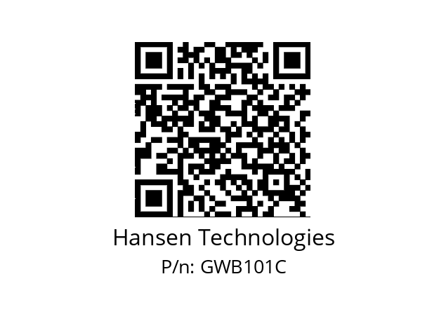   Hansen Technologies GWB101C