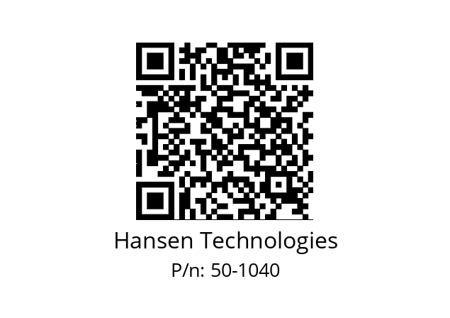   Hansen Technologies 50-1040