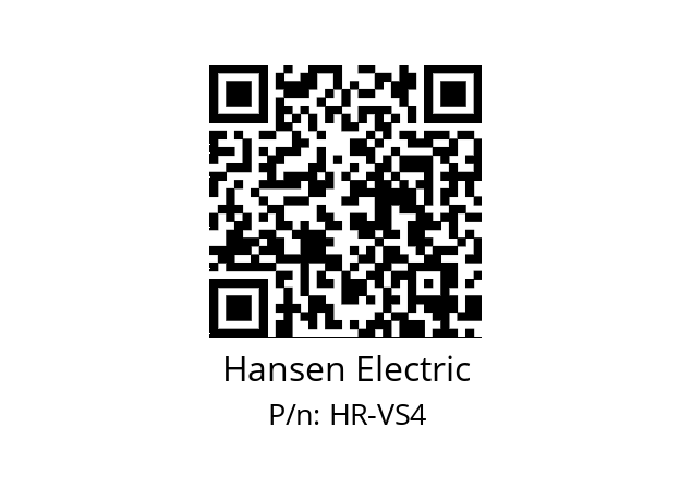   Hansen Electric HR-VS4