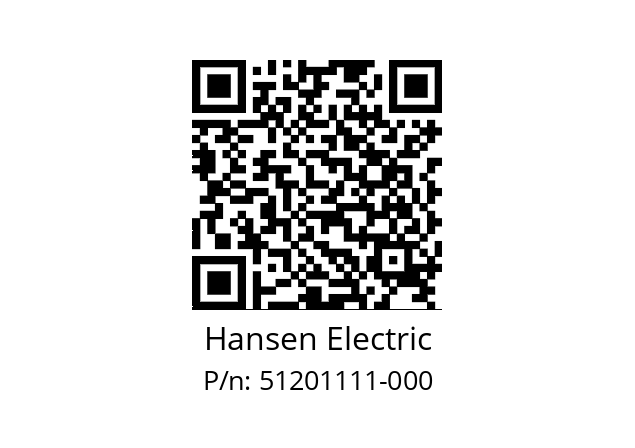   Hansen Electric 51201111-000