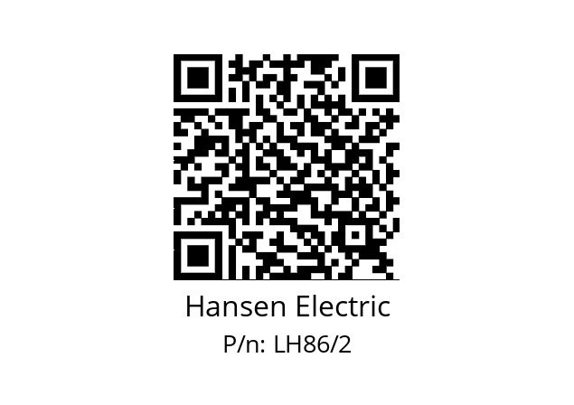   Hansen Electric LH86/2