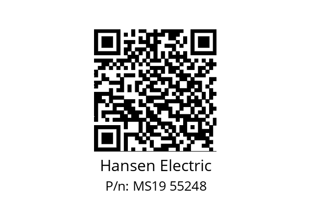   Hansen Electric MS19 55248