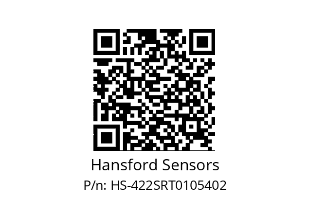   Hansford Sensors HS-422SRT0105402