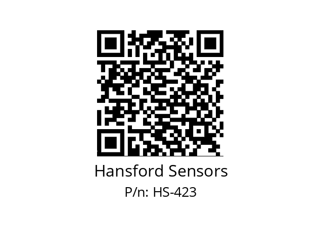   Hansford Sensors HS-423