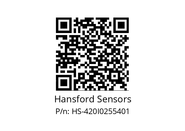   Hansford Sensors HS-420I0255401