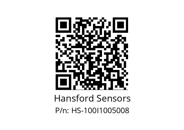   Hansford Sensors HS-100I1005008